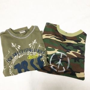 Boy's Pair  Long Sleeve T Shirts